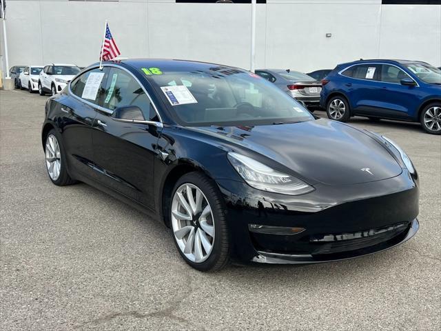 used 2018 Tesla Model 3 car, priced at $23,244