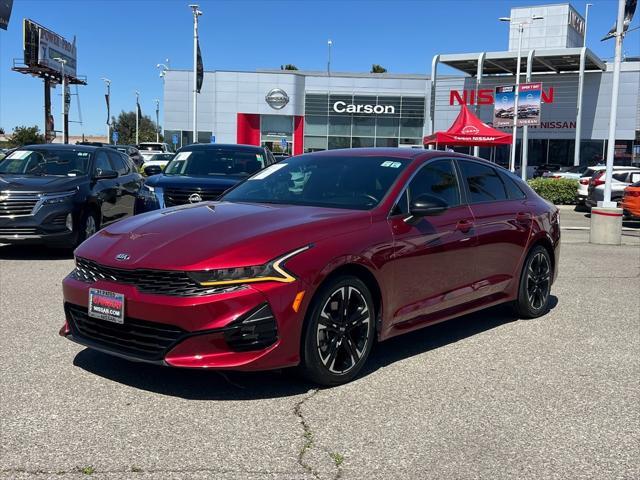 used 2021 Kia K5 car, priced at $22,817