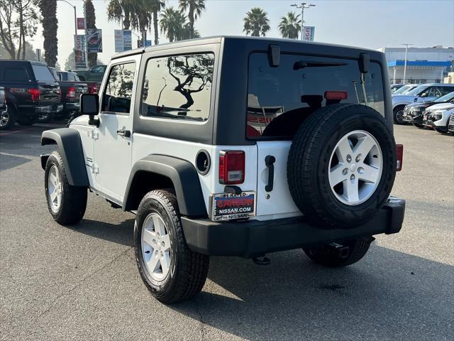 used 2018 Jeep Wrangler JK car, priced at $17,889