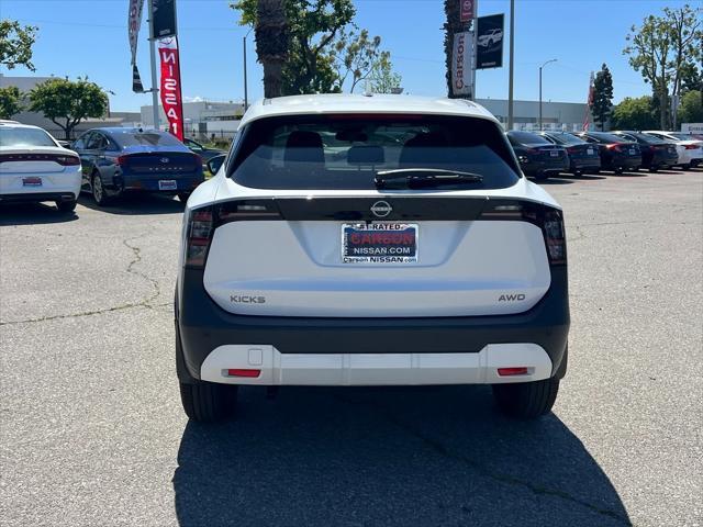 new 2025 Nissan Kicks car, priced at $26,585