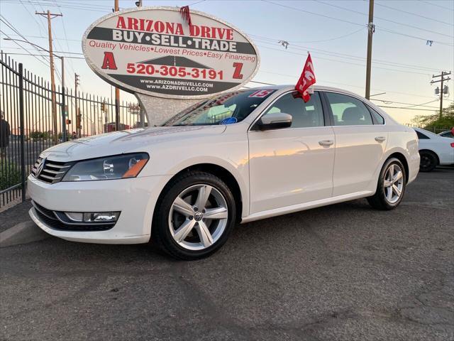 used 2015 Volkswagen Passat car, priced at $10,999