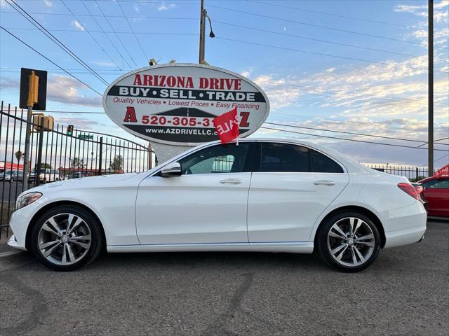 used 2017 Mercedes-Benz C-Class car, priced at $15,999