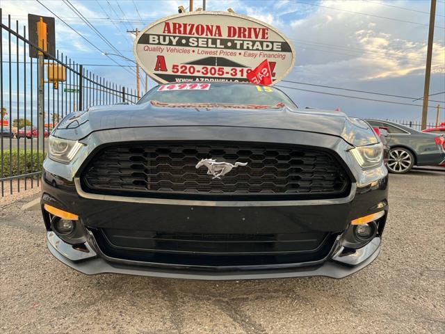 used 2015 Ford Mustang car, priced at $13,999