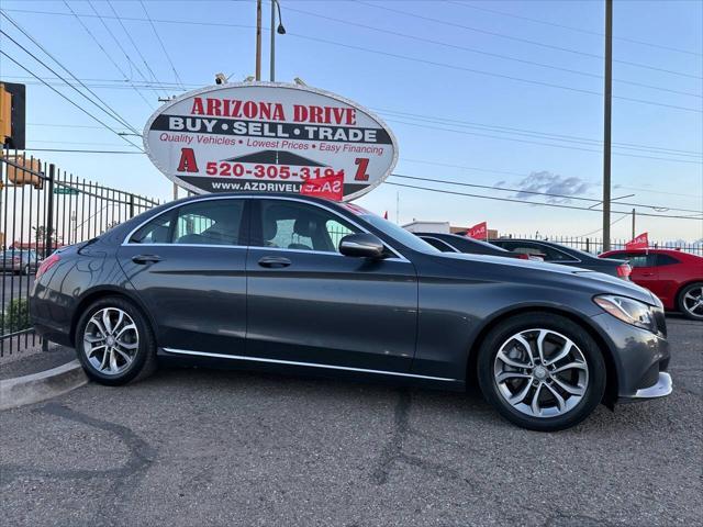 used 2015 Mercedes-Benz C-Class car, priced at $14,999