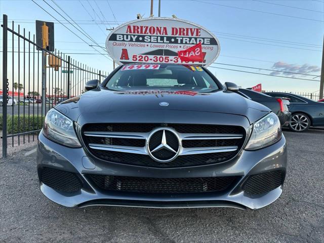 used 2015 Mercedes-Benz C-Class car, priced at $14,999