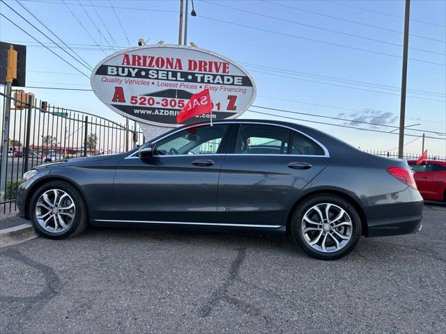 used 2015 Mercedes-Benz C-Class car, priced at $14,999