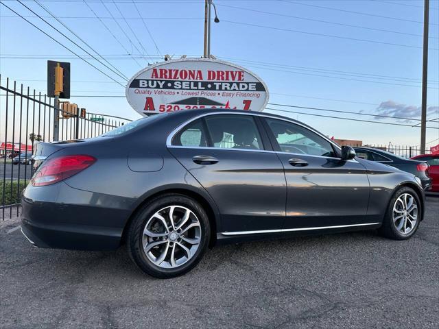 used 2015 Mercedes-Benz C-Class car, priced at $14,999