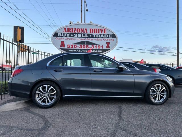 used 2015 Mercedes-Benz C-Class car, priced at $14,999