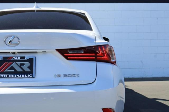 used 2016 Lexus IS 200t car, priced at $16,492