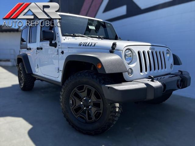 used 2016 Jeep Wrangler Unlimited car, priced at $18,991