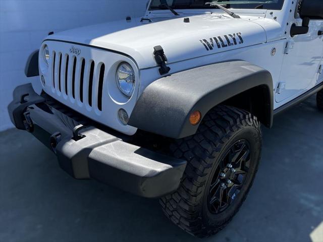 used 2016 Jeep Wrangler Unlimited car, priced at $18,491
