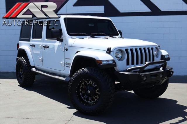 used 2018 Jeep Wrangler Unlimited car, priced at $22,991