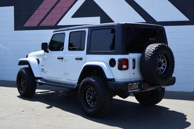 used 2018 Jeep Wrangler Unlimited car, priced at $22,991