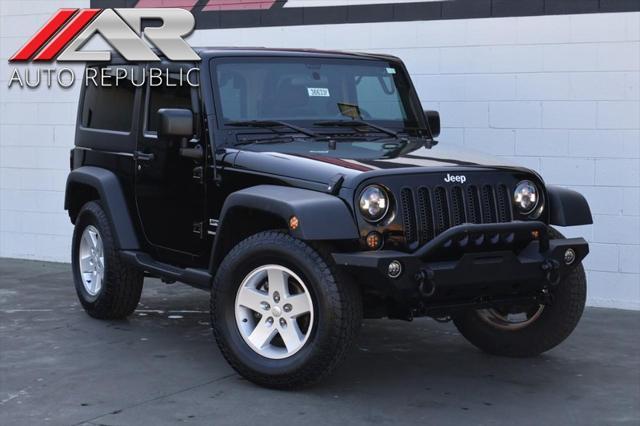 used 2018 Jeep Wrangler JK car, priced at $20,691