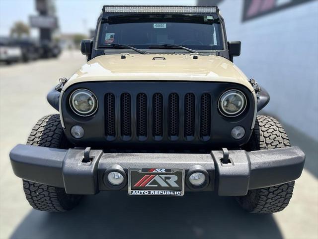 used 2018 Jeep Wrangler JK Unlimited car, priced at $22,231