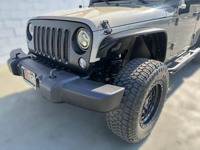 used 2018 Jeep Wrangler JK Unlimited car, priced at $22,231