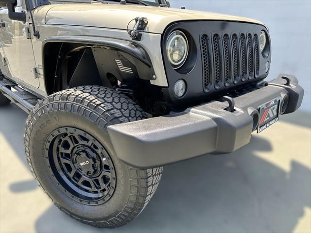 used 2018 Jeep Wrangler JK Unlimited car, priced at $22,231