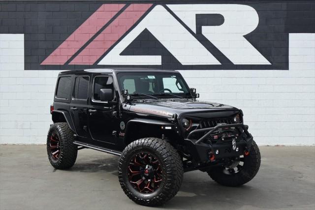 used 2021 Jeep Wrangler Unlimited car, priced at $45,991
