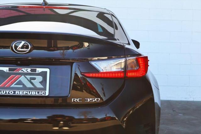 used 2015 Lexus RC 350 car, priced at $27,991