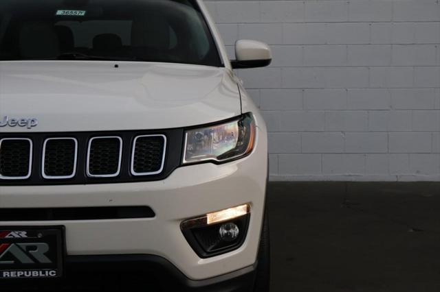 used 2021 Jeep Compass car, priced at $19,291