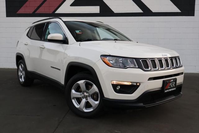 used 2021 Jeep Compass car, priced at $19,291