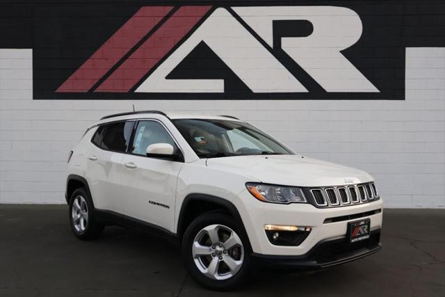 used 2021 Jeep Compass car, priced at $18,662