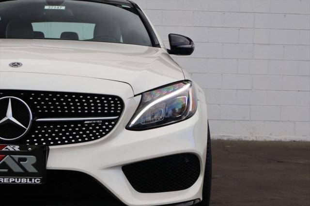 used 2018 Mercedes-Benz AMG C 43 car, priced at $24,994