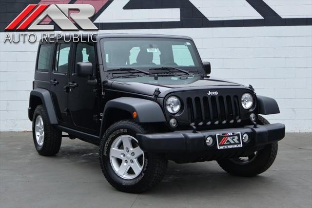used 2018 Jeep Wrangler JK Unlimited car