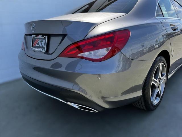 used 2018 Mercedes-Benz CLA 250 car, priced at $19,324