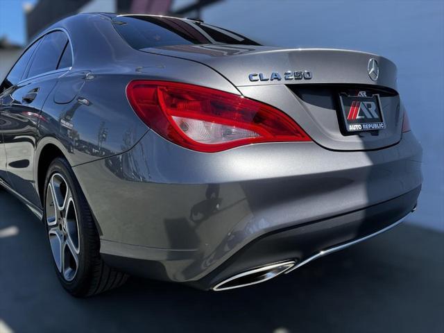 used 2018 Mercedes-Benz CLA 250 car, priced at $19,324