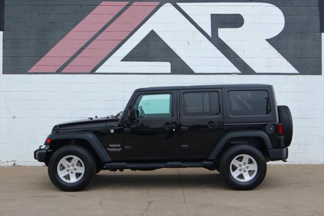 used 2017 Jeep Wrangler Unlimited car, priced at $16,991