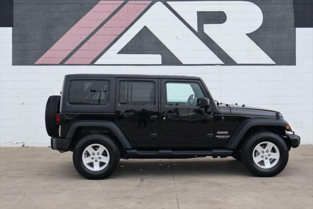 used 2017 Jeep Wrangler Unlimited car, priced at $16,991