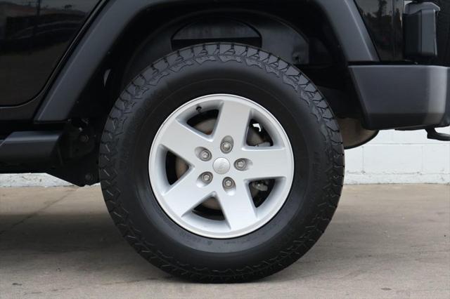 used 2017 Jeep Wrangler Unlimited car, priced at $16,991