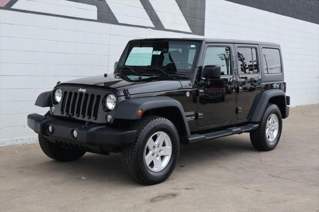 used 2017 Jeep Wrangler Unlimited car, priced at $16,991