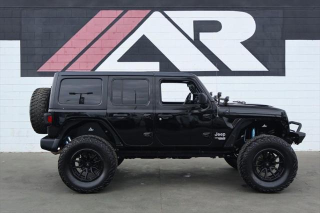 used 2018 Jeep Wrangler Unlimited car, priced at $33,991