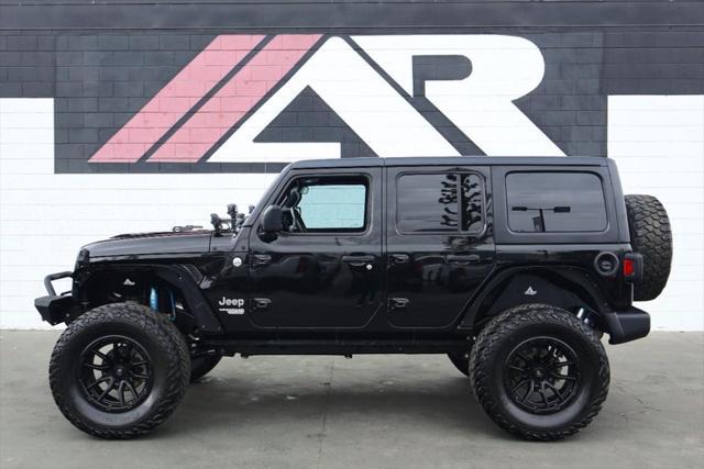 used 2018 Jeep Wrangler Unlimited car, priced at $33,991