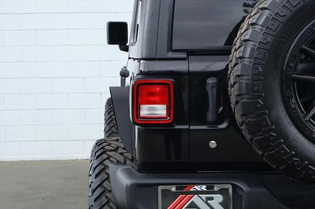used 2018 Jeep Wrangler Unlimited car, priced at $33,991