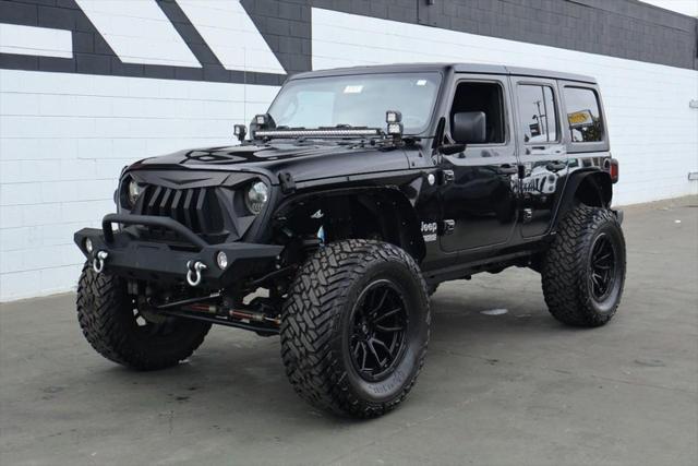 used 2018 Jeep Wrangler Unlimited car, priced at $33,991