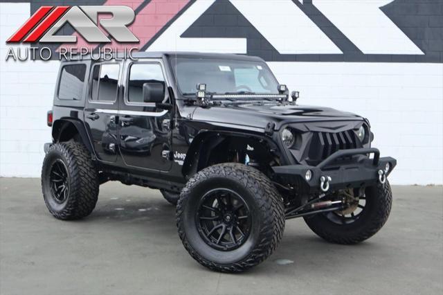 used 2018 Jeep Wrangler Unlimited car, priced at $33,991