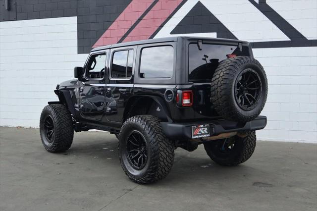 used 2018 Jeep Wrangler Unlimited car, priced at $33,991