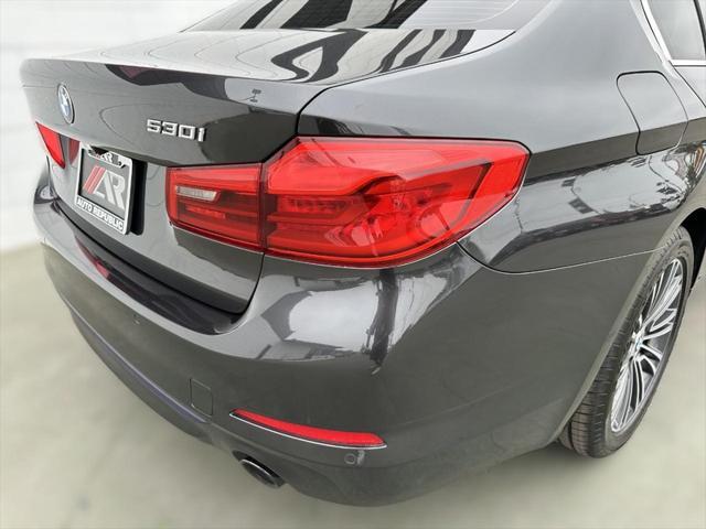 used 2018 BMW 530 car, priced at $18,546