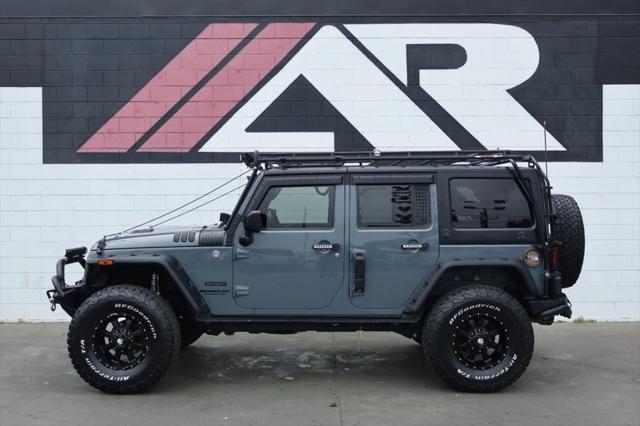 used 2015 Jeep Wrangler Unlimited car, priced at $26,991
