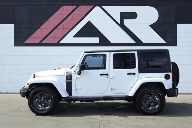 used 2017 Jeep Wrangler Unlimited car, priced at $22,991