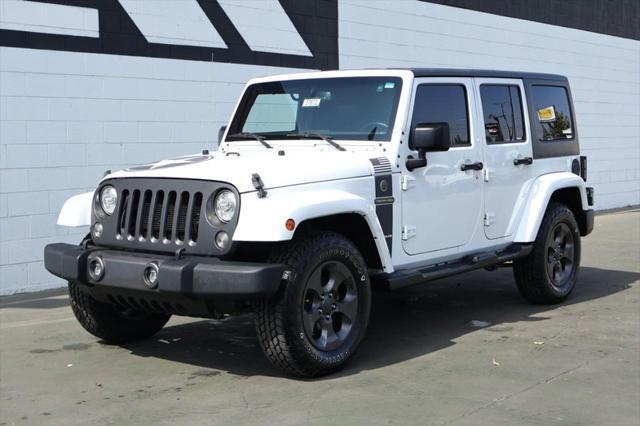 used 2017 Jeep Wrangler Unlimited car, priced at $22,991