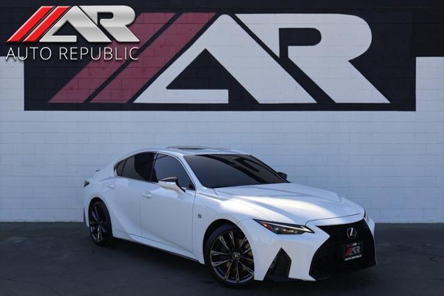 used 2023 Lexus IS 350 car, priced at $46,504