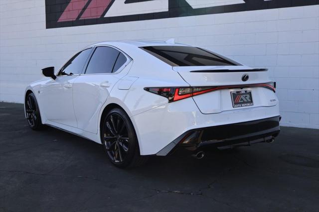 used 2023 Lexus IS 350 car, priced at $46,504