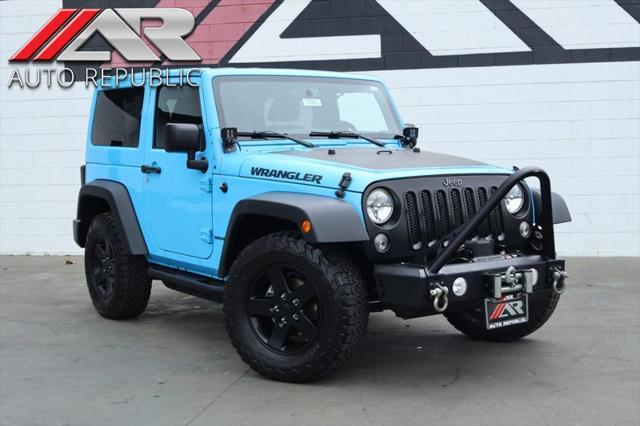 used 2017 Jeep Wrangler car, priced at $18,991
