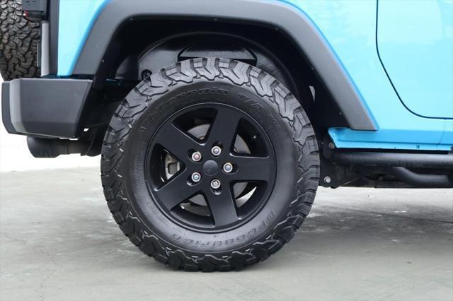 used 2017 Jeep Wrangler car, priced at $18,991