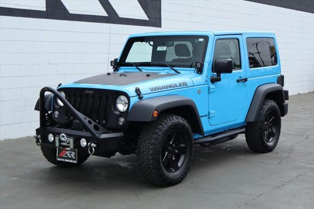 used 2017 Jeep Wrangler car, priced at $18,991
