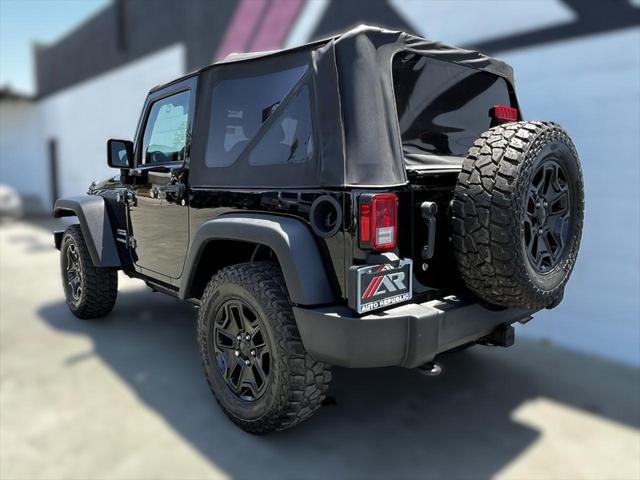 used 2016 Jeep Wrangler car, priced at $13,635